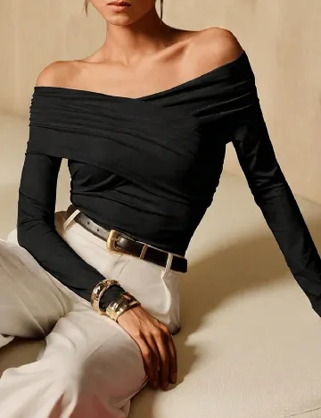 Bluza Anewsta, negru