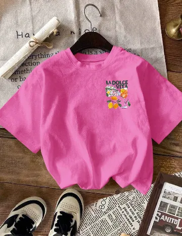 Tricou SHEIN, roz