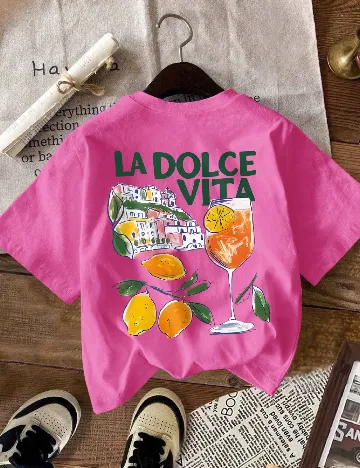 Tricou SHEIN, roz