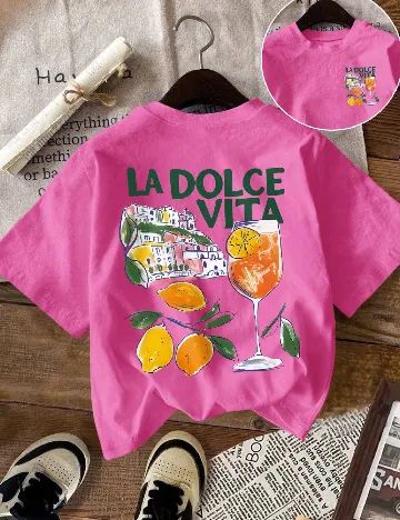 Tricou SHEIN, roz