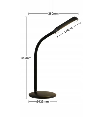 Lampa de birou ACTION, alb