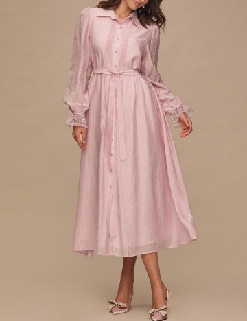 Rochie medie SHEIN, roz