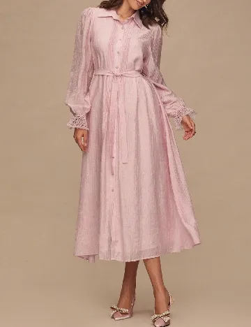 Rochie medie SHEIN, roz