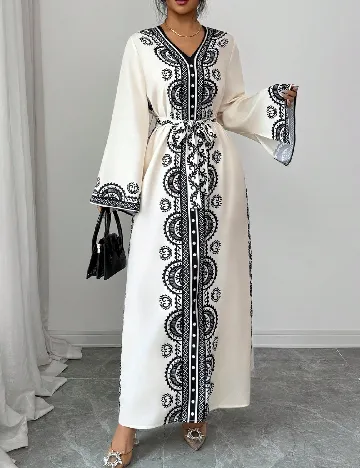 Rochie lunga SHEIN, ecru