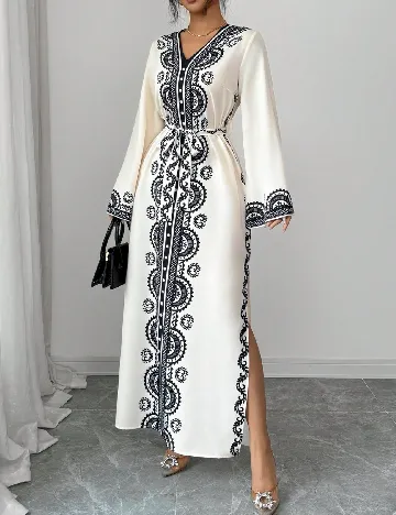 Rochie lunga SHEIN, ecru