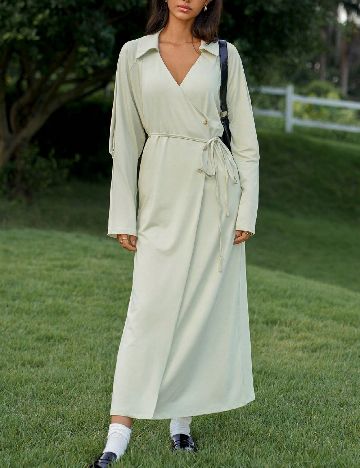 Rochie lunga SHEIN, verde