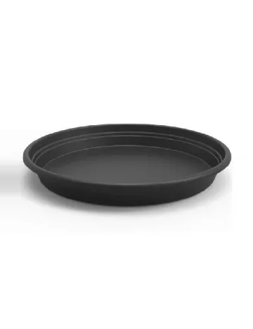 Farfurie pentru ghiveci, 22 cm ACTION, negru