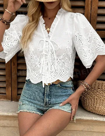 Bluza SHEIN, alb