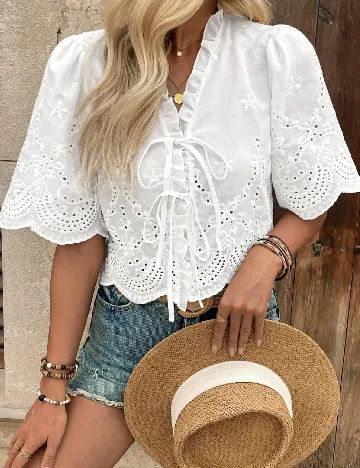 Bluza SHEIN, alb