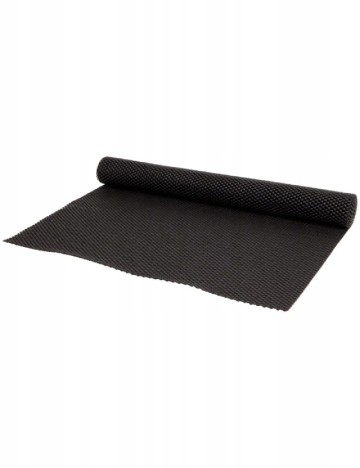 Covoraș antiderapant multifuncțional, 125 x 45 cm Via Chasse, negru