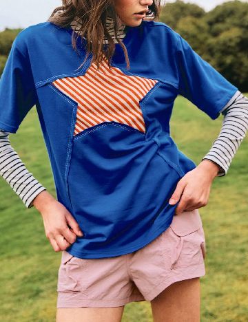 Bluza SHEIN, albastru