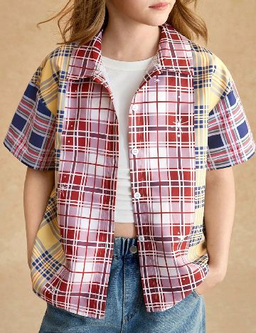 Camasa Shein Kids, mix culori