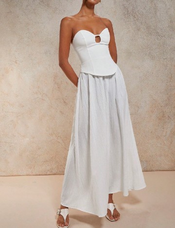 Rochie lunga SHEIN, alb