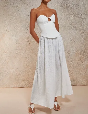 Rochie lunga SHEIN, alb