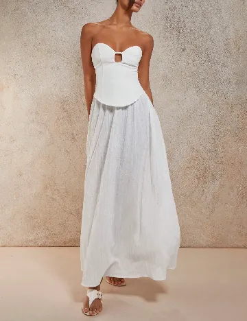 Rochie lunga SHEIN, alb