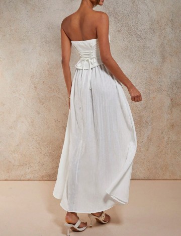 Rochie lunga SHEIN, alb