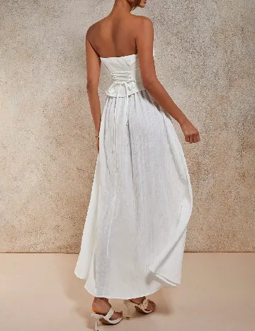 Rochie lunga SHEIN, alb