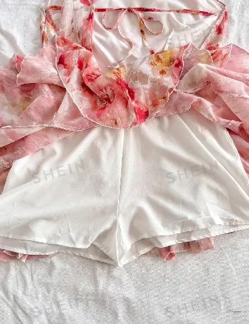 Salopeta SHEIN, mix culori