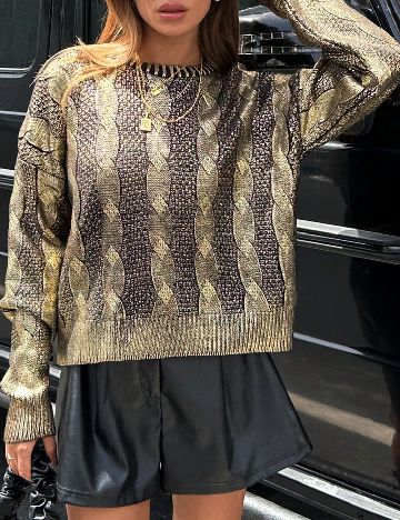 Bluza SHEIN, auriu