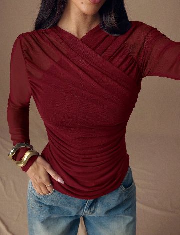 Bluza SHEIN, rosu