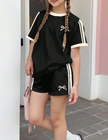 Compleu Shein Kids, negru