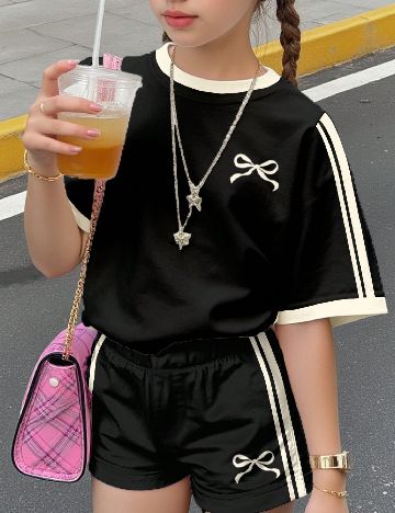Compleu Shein Kids, negru