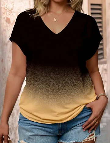 Bluza SHEIN CURVE, negru