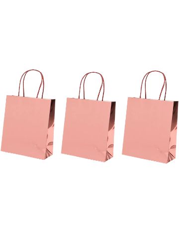 Set pungi de cadou 3 bucati Design Group, roz