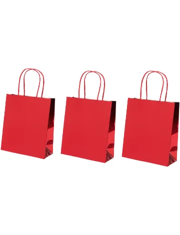 Set pungi de cadou 3 bucati Design Group, rosu
