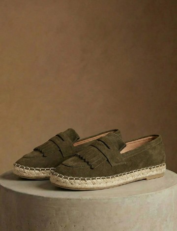 Mocasini SHEIN, verde