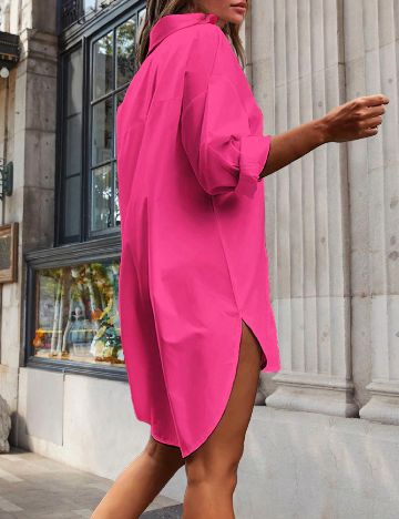 Rochie scurta SHEIN, roz
