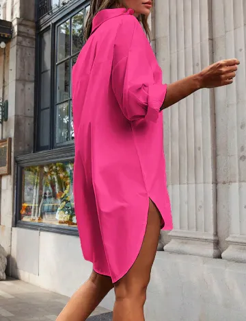 Rochie scurta SHEIN, roz