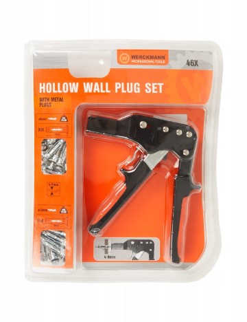Pistol cu stifturi metalice,  45 buc Werckmann, negru