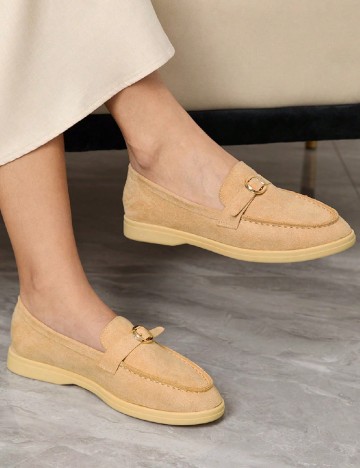 Mocasini SHEIN, crem