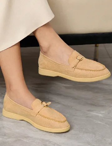 Mocasini SHEIN, crem