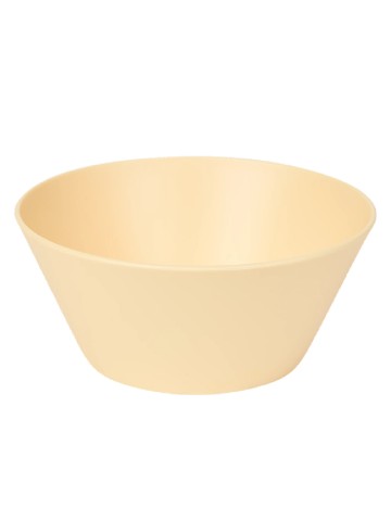 Bol de plastic ACTION, galben