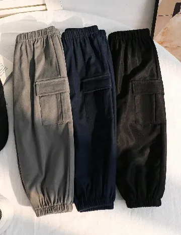 Set pantaloni 3 perechi Shein Kids, mix culori