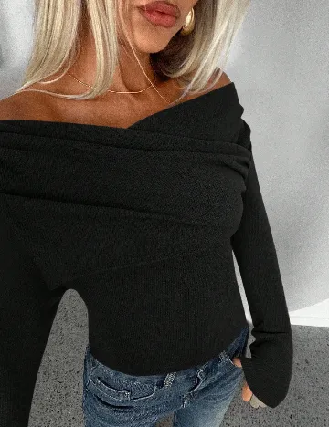 Bluza SHEIN, negru