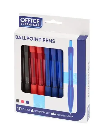 Set pixuri 10 bucati Office Essentials, mix culori