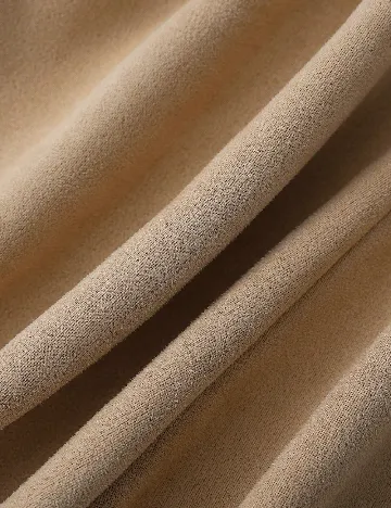 Pantaloni scurti SHEIN, maro deschis