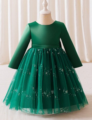 Rochie Shein Kids, verde