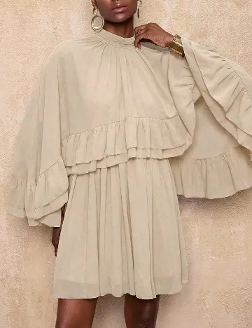 Rochie scurta SHEIN, bej