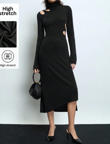 Rochie medie SHEIN, negru