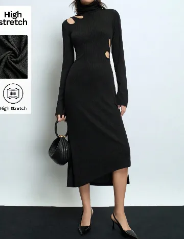 Rochie medie SHEIN, negru
