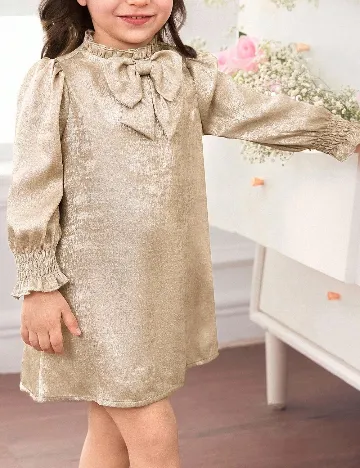Rochie Shein Kids, auriu