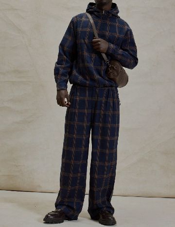 Pantaloni Musero, bleumarin