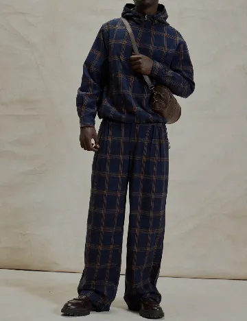 Pantaloni Musero, bleumarin