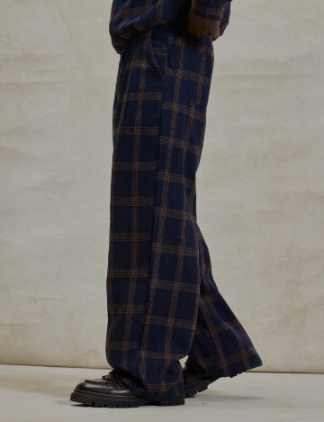 Pantaloni Musero, bleumarin