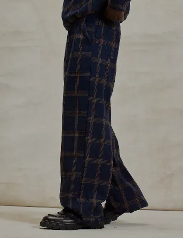 Pantaloni Musero, bleumarin