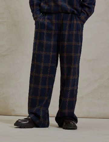 Pantaloni Musero, bleumarin